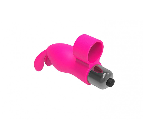 CONEJO ORGASMICO THE 9'S SILIBUS SILICONE BUNNY FINGER - ROSA