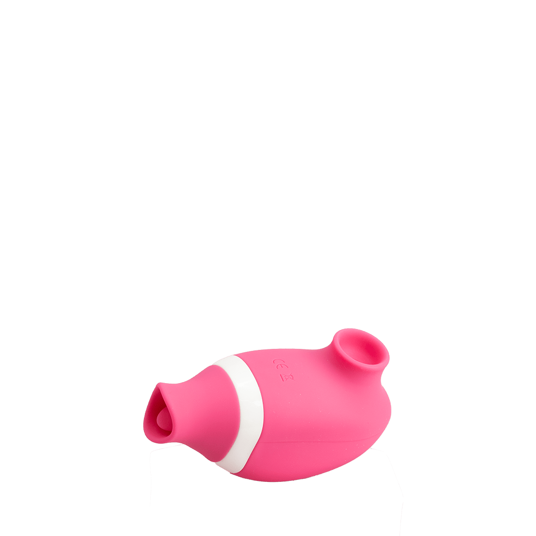 Succionador y vibrador de silicona suave