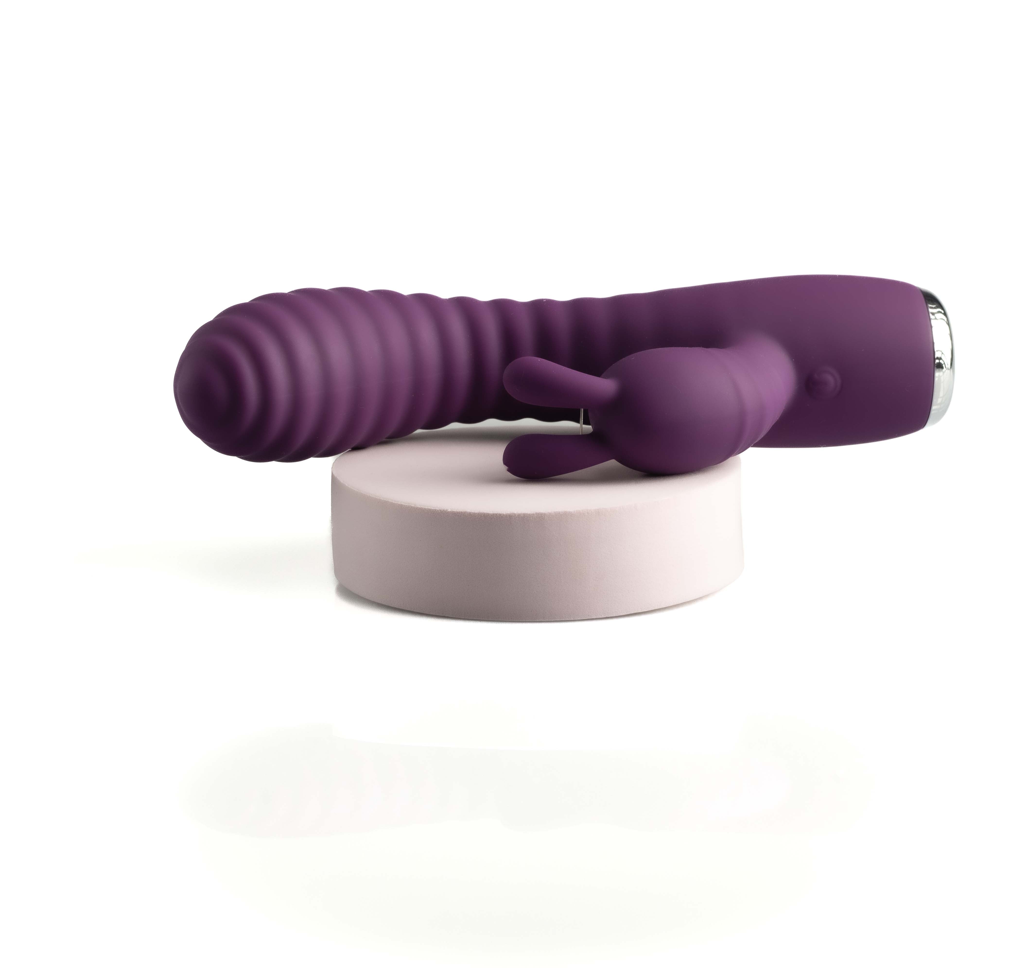 VIBRADOR ANILLADO WORM CLITORAL