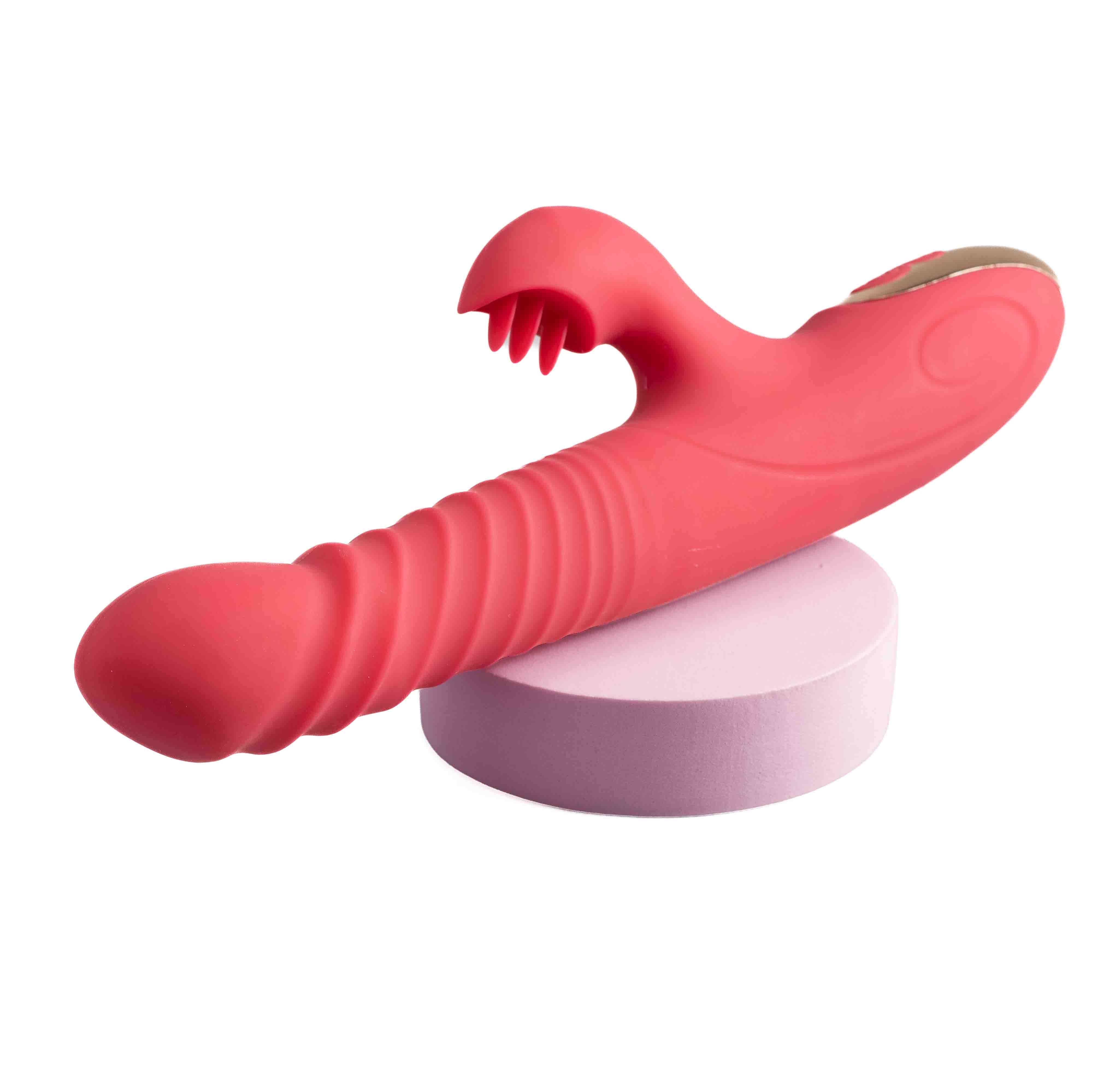 LAMEDOR DE CLITORIS Y PISTON SUPERLICKTONG