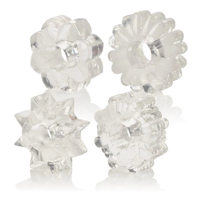 Anillos de silicona transparentes, perfectos para potencia sexual