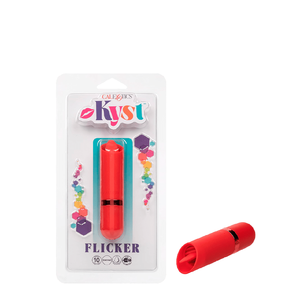 Estimulador de clitoris Kist Flicker con contacto delicado recargable USB