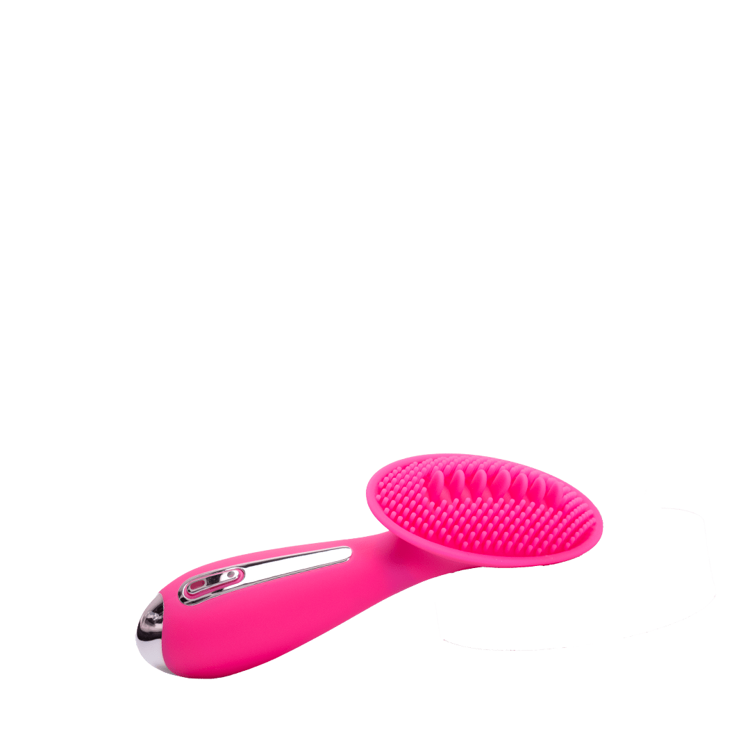 Vibrador Brush Love para clitoris con cerdas suaves recargable USB mujer Mexico