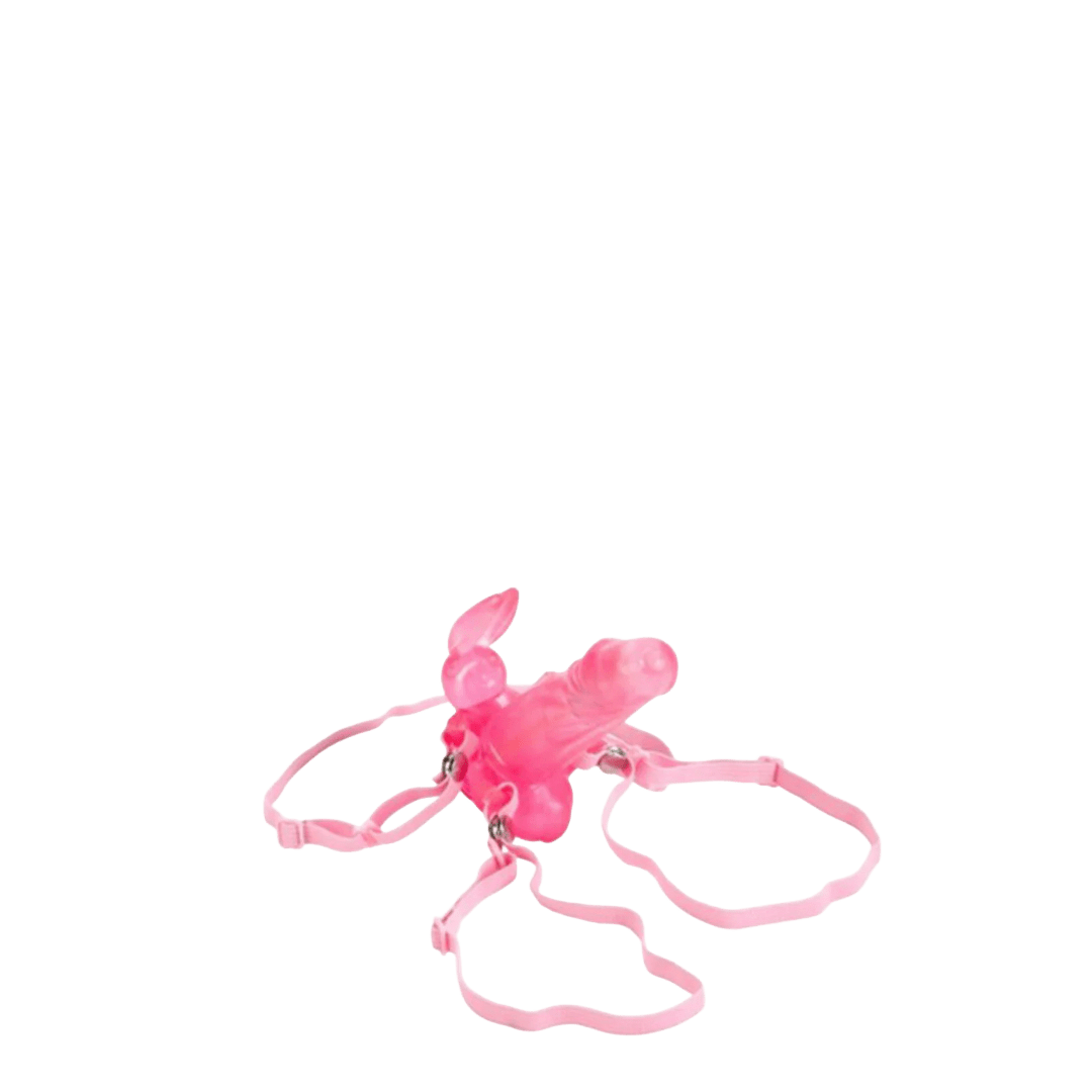 vibrador bunny pink para clitoris y juego vaginal a pilas aaa mujer mexico