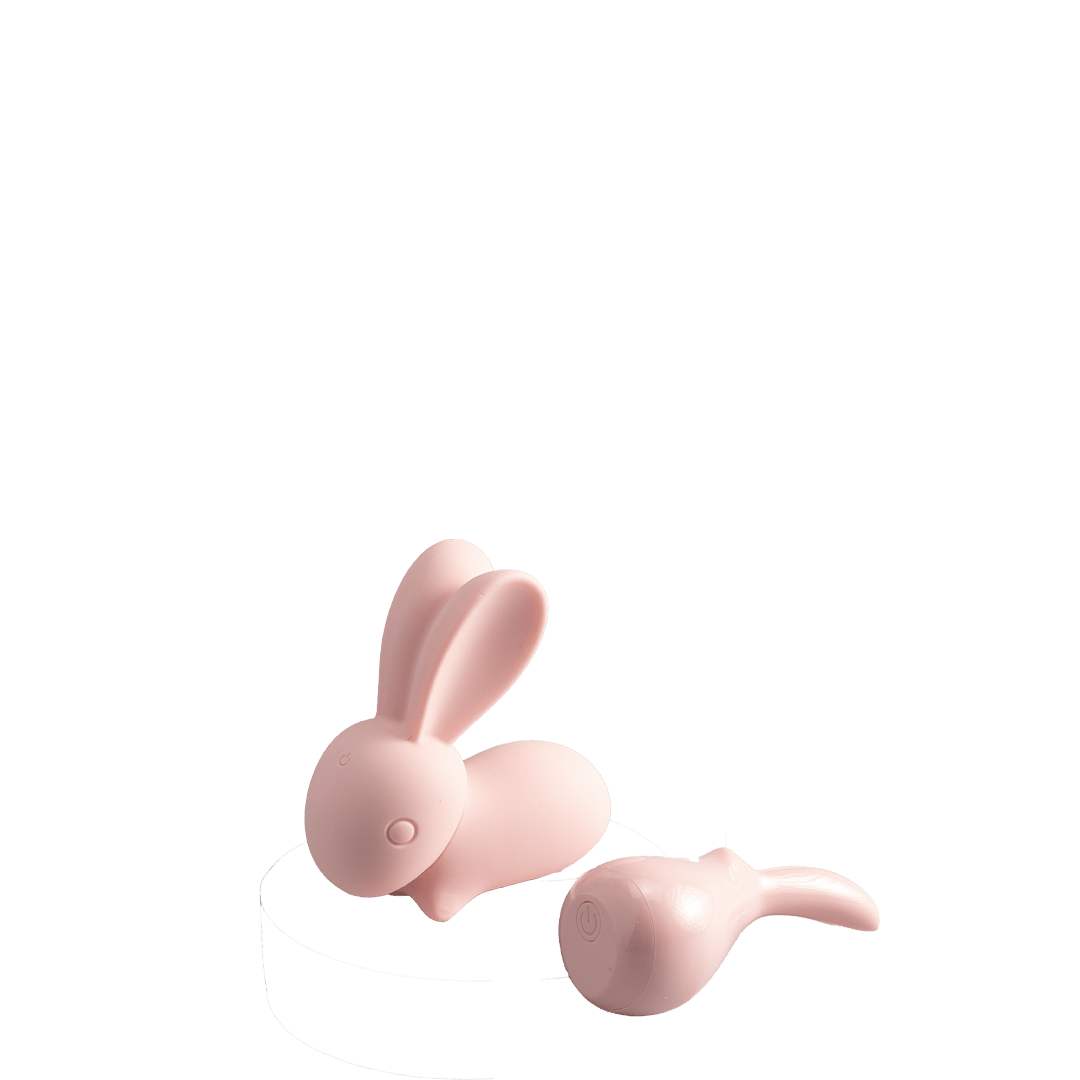 Vibrador para clítoris Bunny Remote con control a distancia