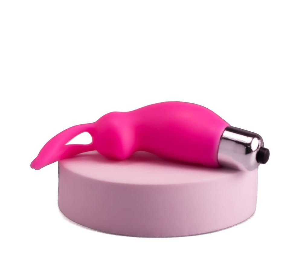Vibrador discreto Bunny Horny para clítoris, conejito suave