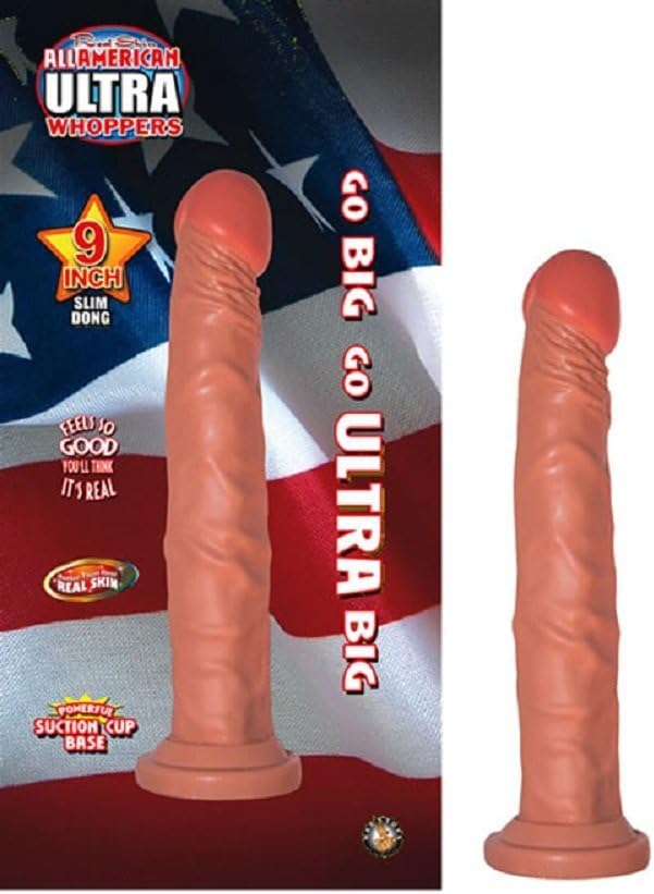 Dildo con forma grande y ventosa compatible con arnés

