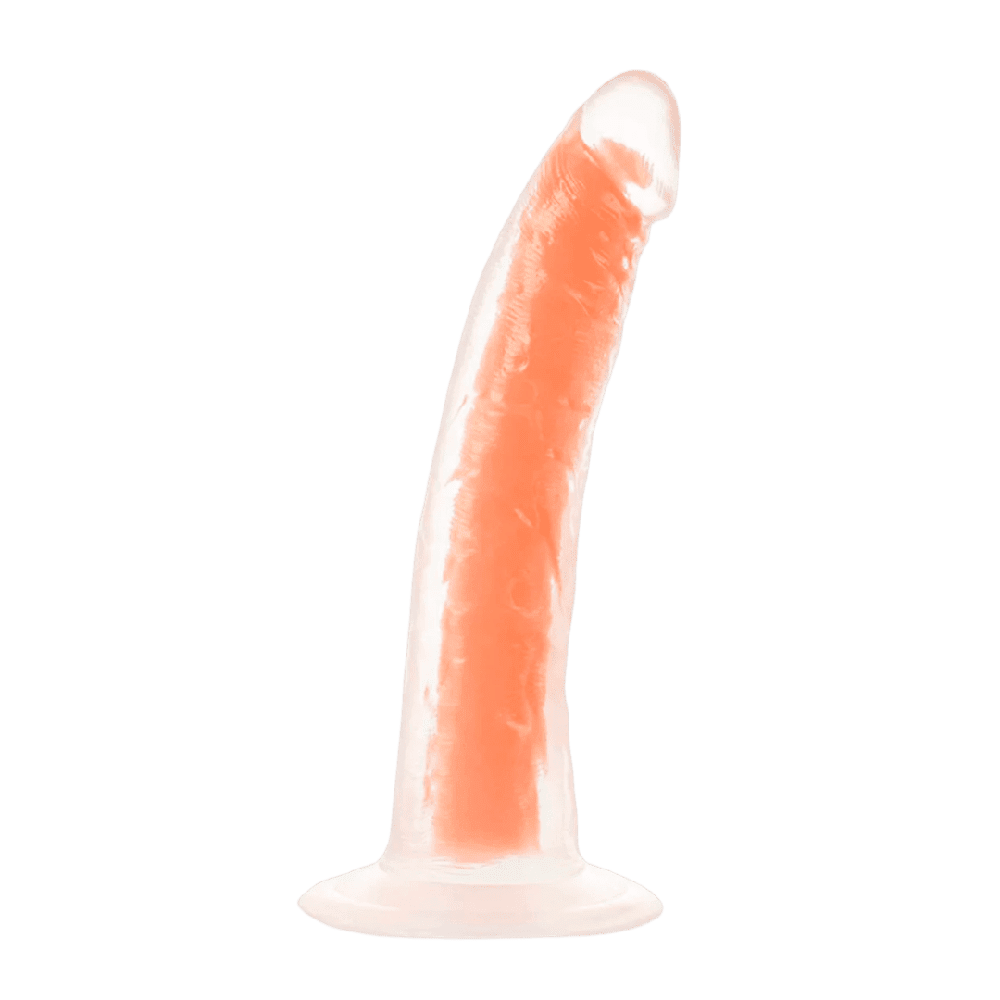 Dildo fluorescente Blush Neo Elite de 17 cm con ventosa