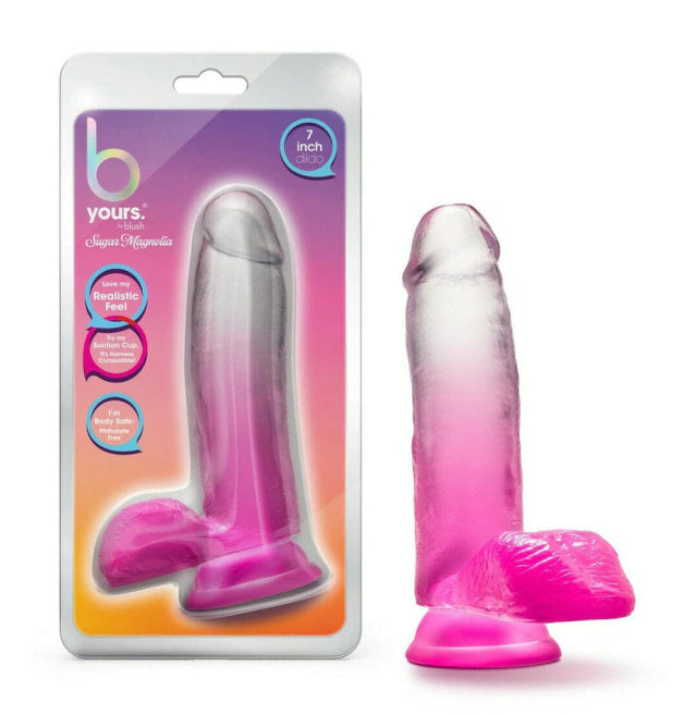 Dildo compatible con arnés flexible y cómodo