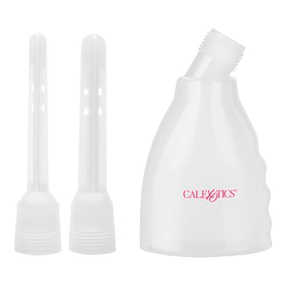 Enema de limpieza anal para preparacion intima