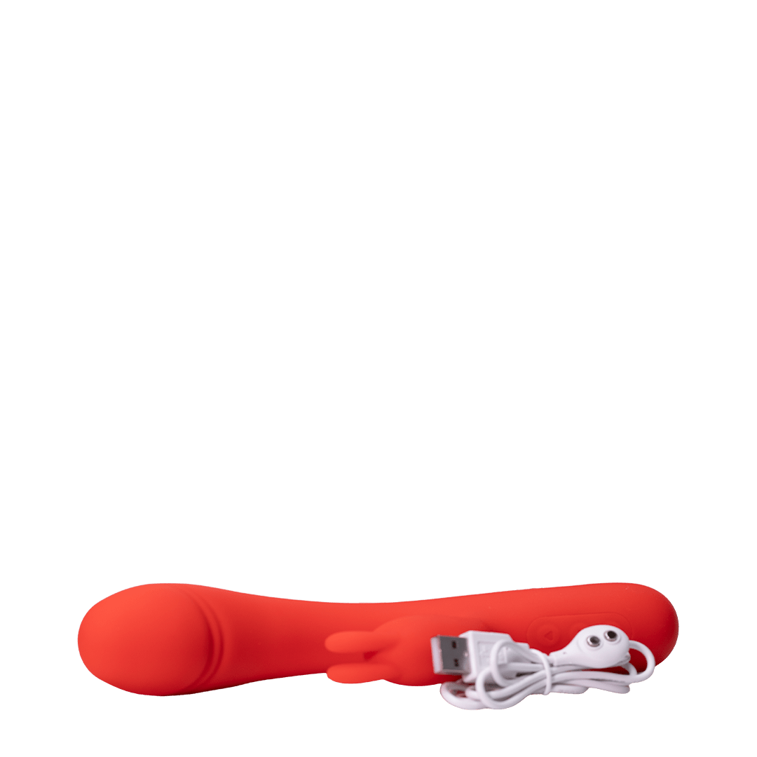 Vibrador conejito doble motor recargable sensaciones variadas mujer MX