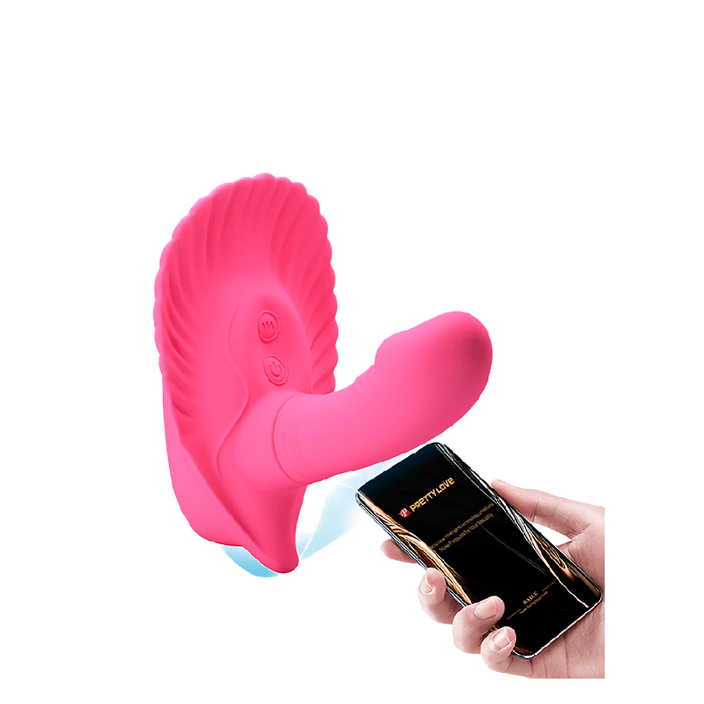 vibrador fancy para clitoris y penetracion a distancia