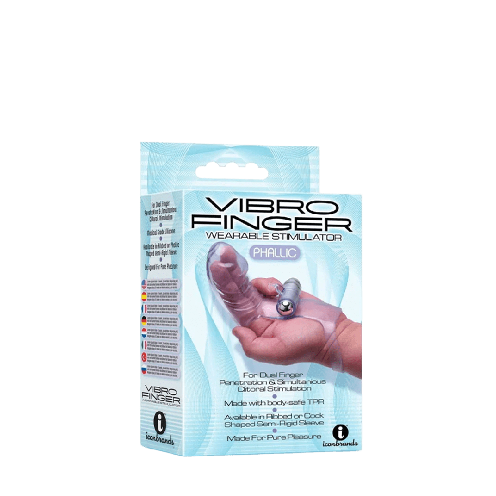 vibro finger vibrador discreto para clitoris y penetracion vaginal con pilas incluidas