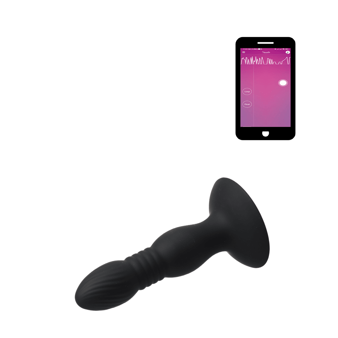 Vibrador prostático Fredo con control por app, diseñado para estimulación anal precisa y profunda