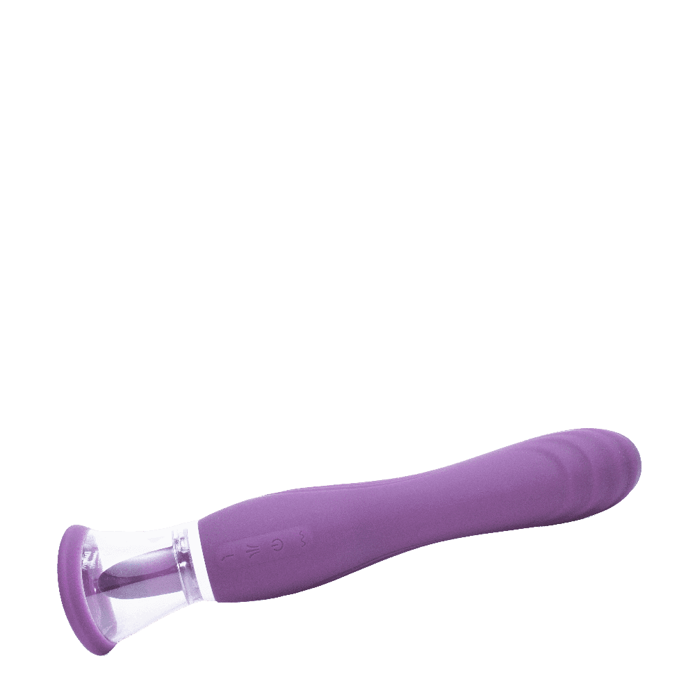 Vibrador Honey multiorgasmico con succion y lengüeta estimuladora