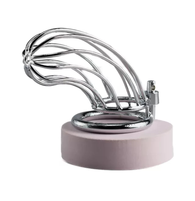 Jaula BDSM para control total cornudo