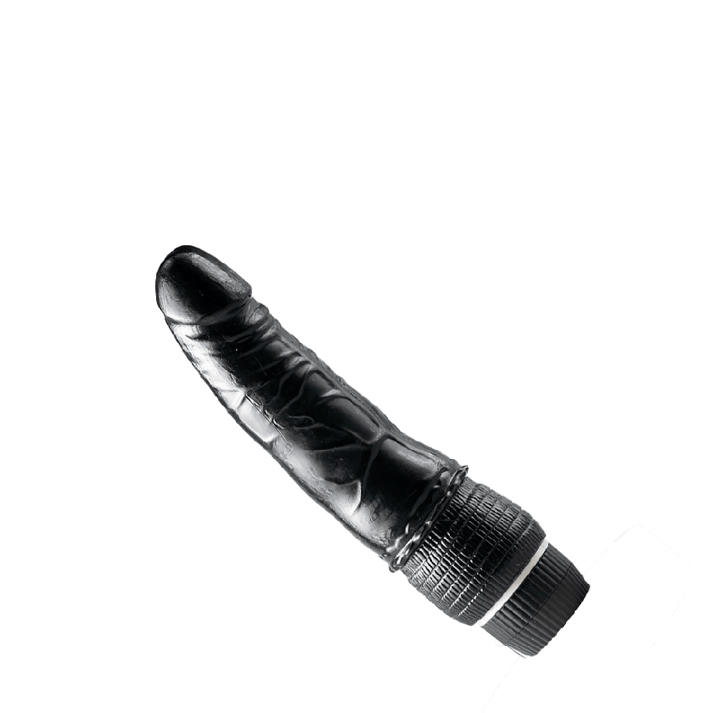 vibrador black cock en gel