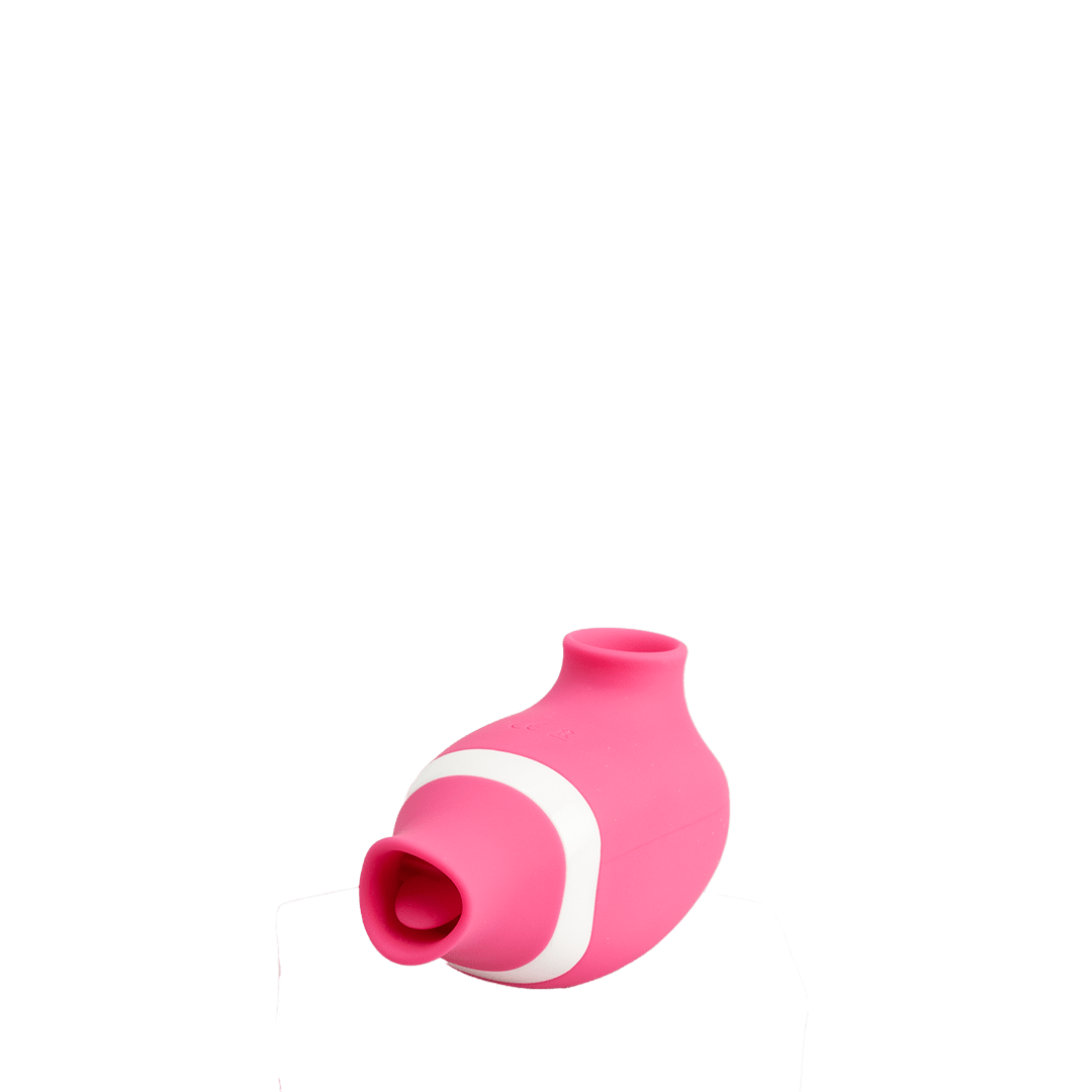 Vibrador MiniLick Afrodita con succión y silicona