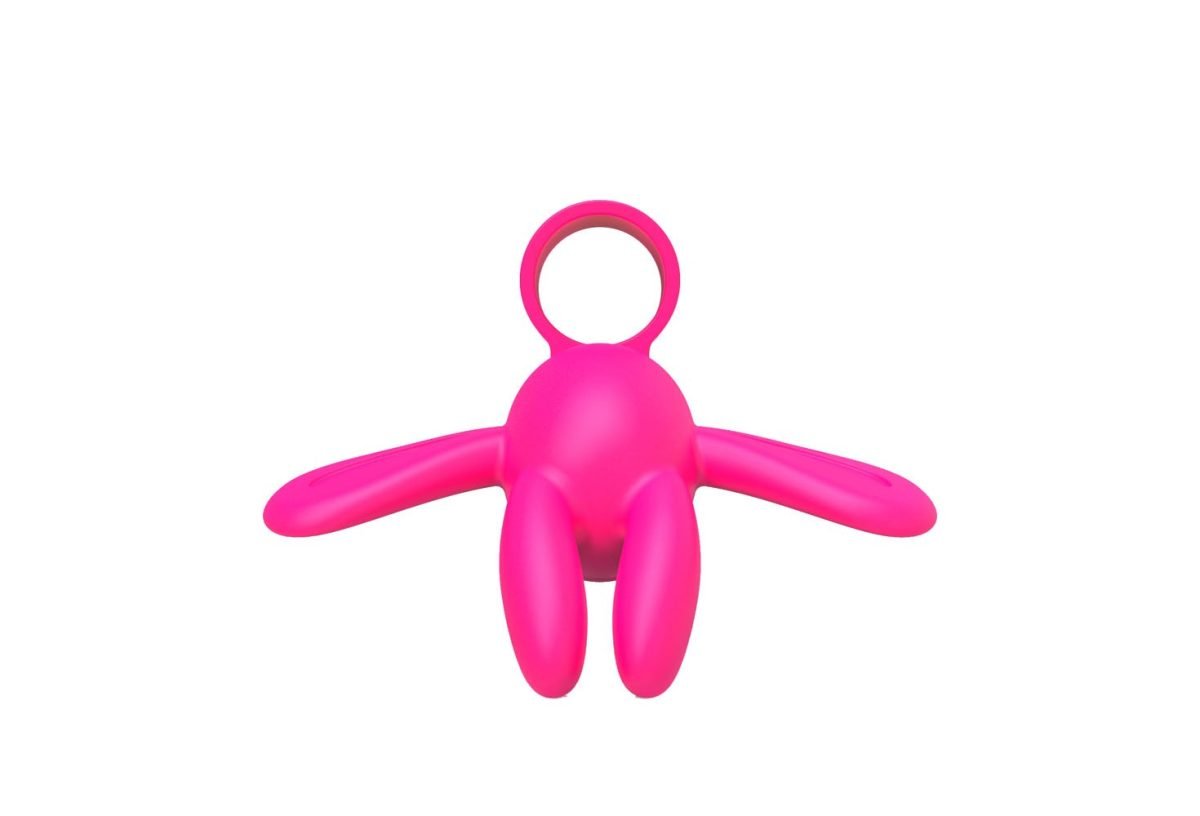 The 9’s Flirt Finger Butterfly Finger Vibrator – Pink