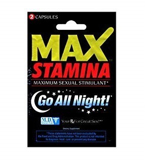 Cápsulas Max Stamina para potencia masculina