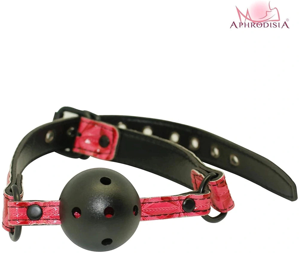 Mordaza con bola de alta calidad, perfecta para sumisión y control