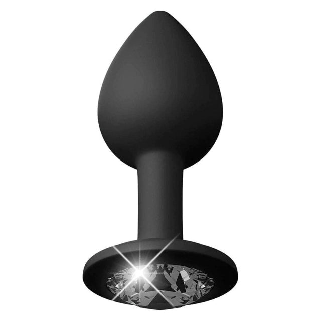 TANGA PLUG ANAL HOOKUP PANTIES CROTCHLESS SECRET GEM- FITS SIZE XL-XXL