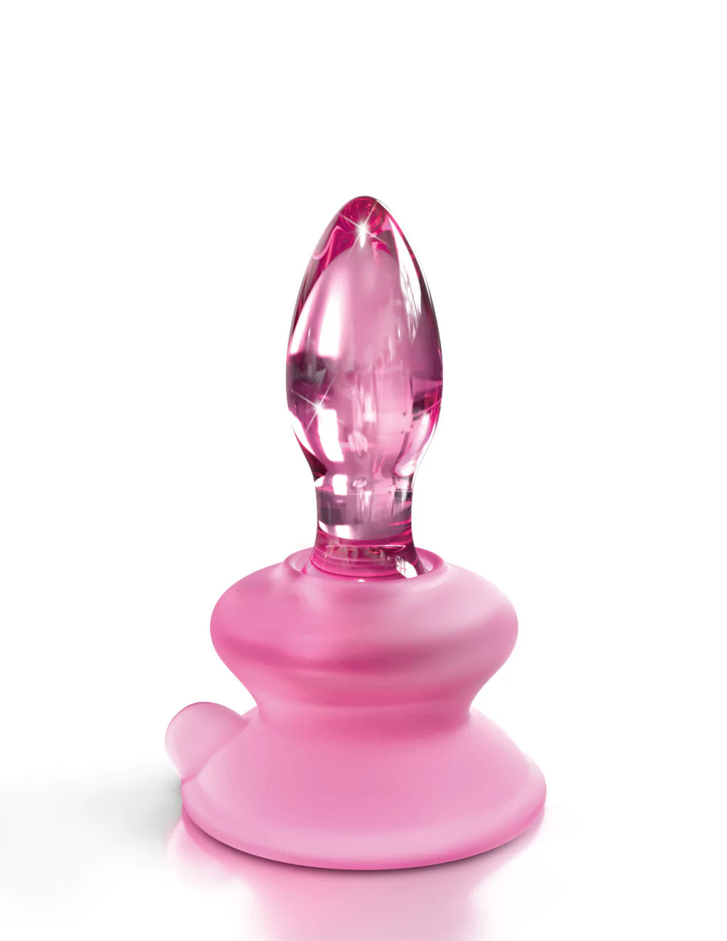 Plug anal de cristal liso para exploracion anal inicial