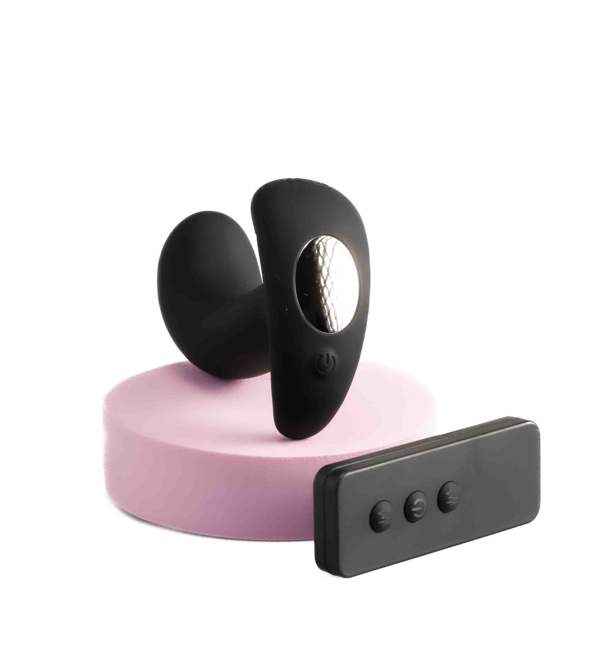 Estimulador anal recargable control remoto unisex