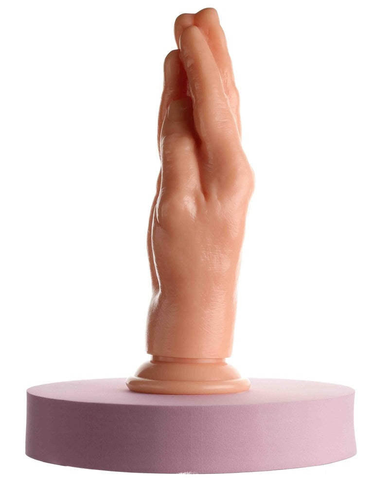 Plug anal mano dilatadora con textura suave