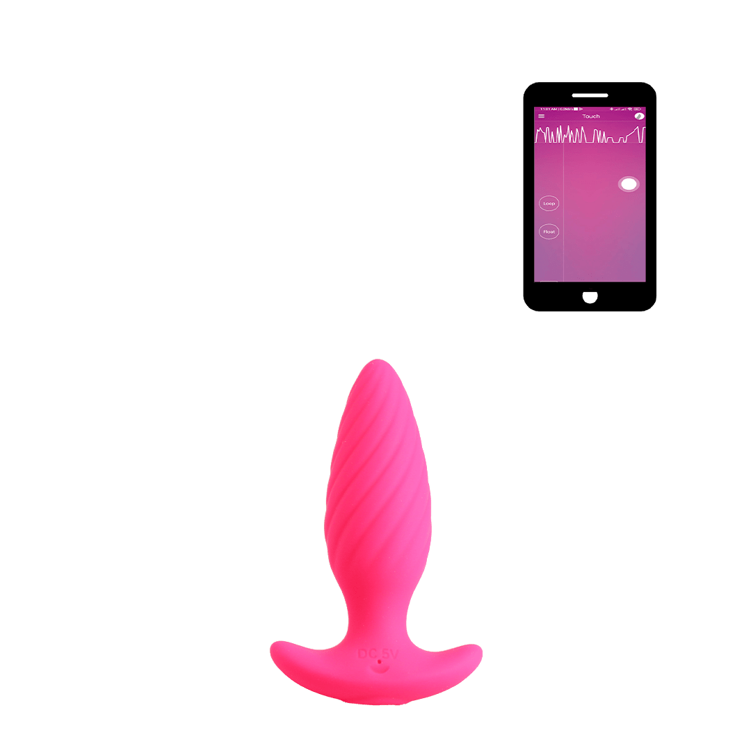 Plug anal con aplicacion Backdoor Pink facil de manejar