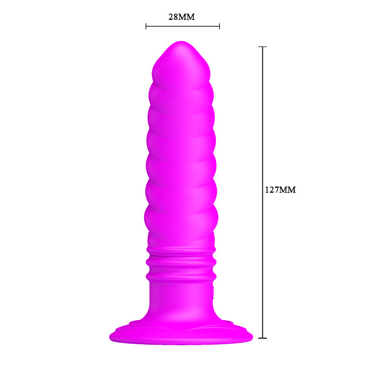 Vibrador multiorgásmico con forma ergonómica y segura