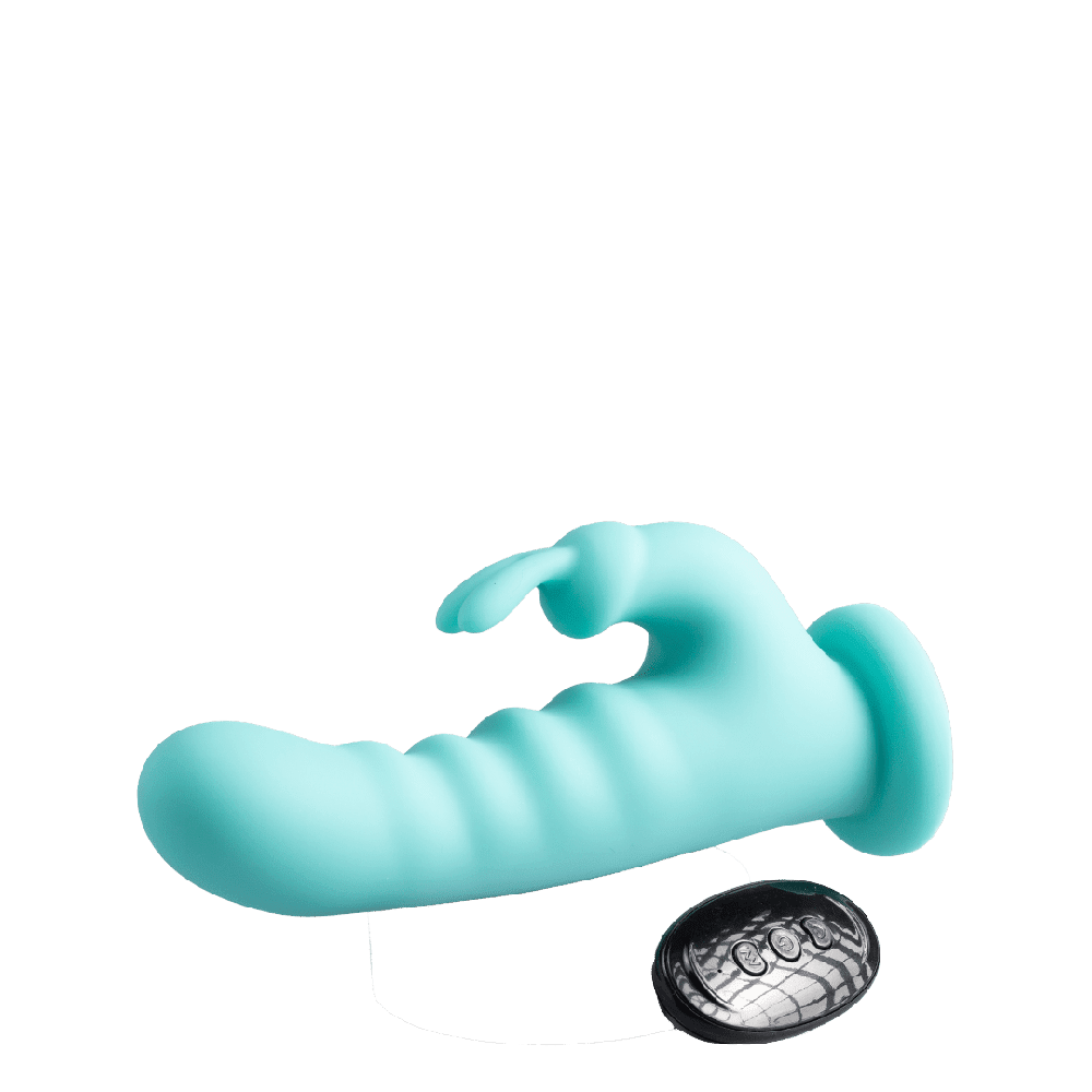Vibrador con rotación 360 y control remoto