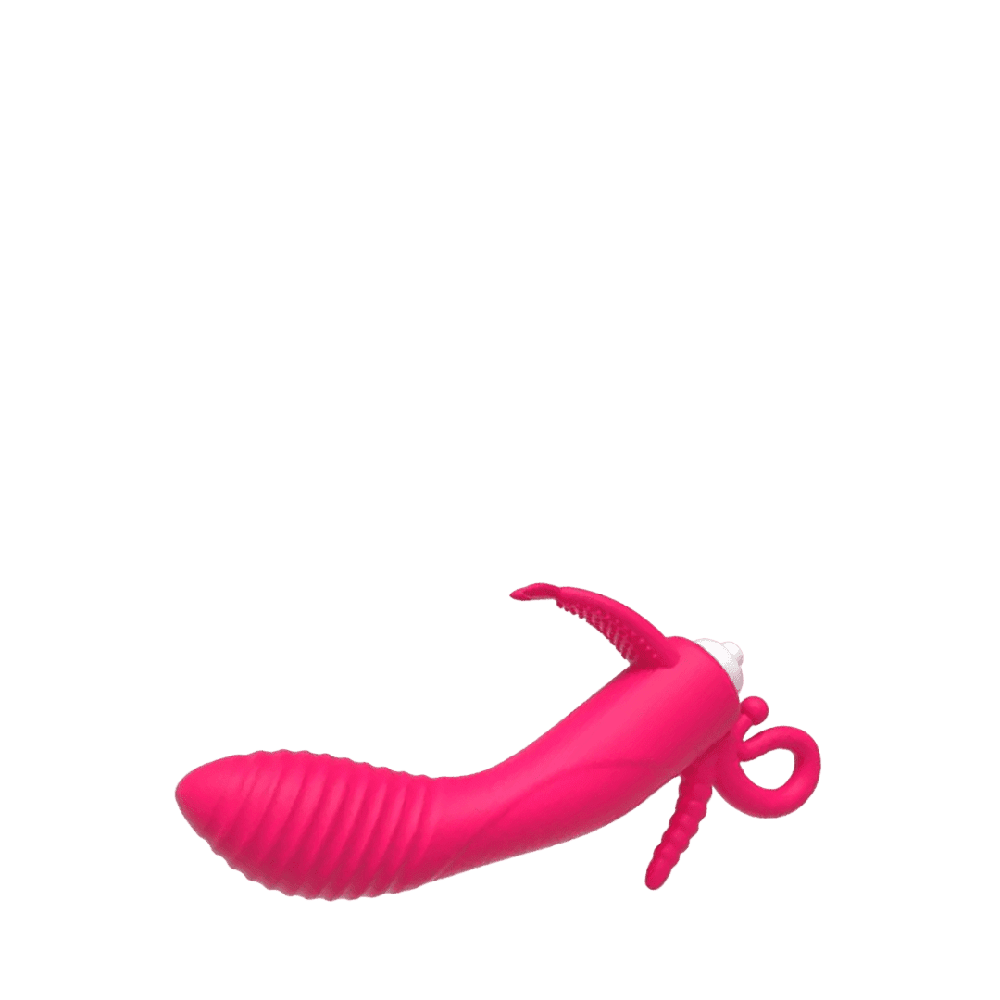 Vibrador triple estimulacion Scorpion Fantasy para clitoris, vagina y anal
