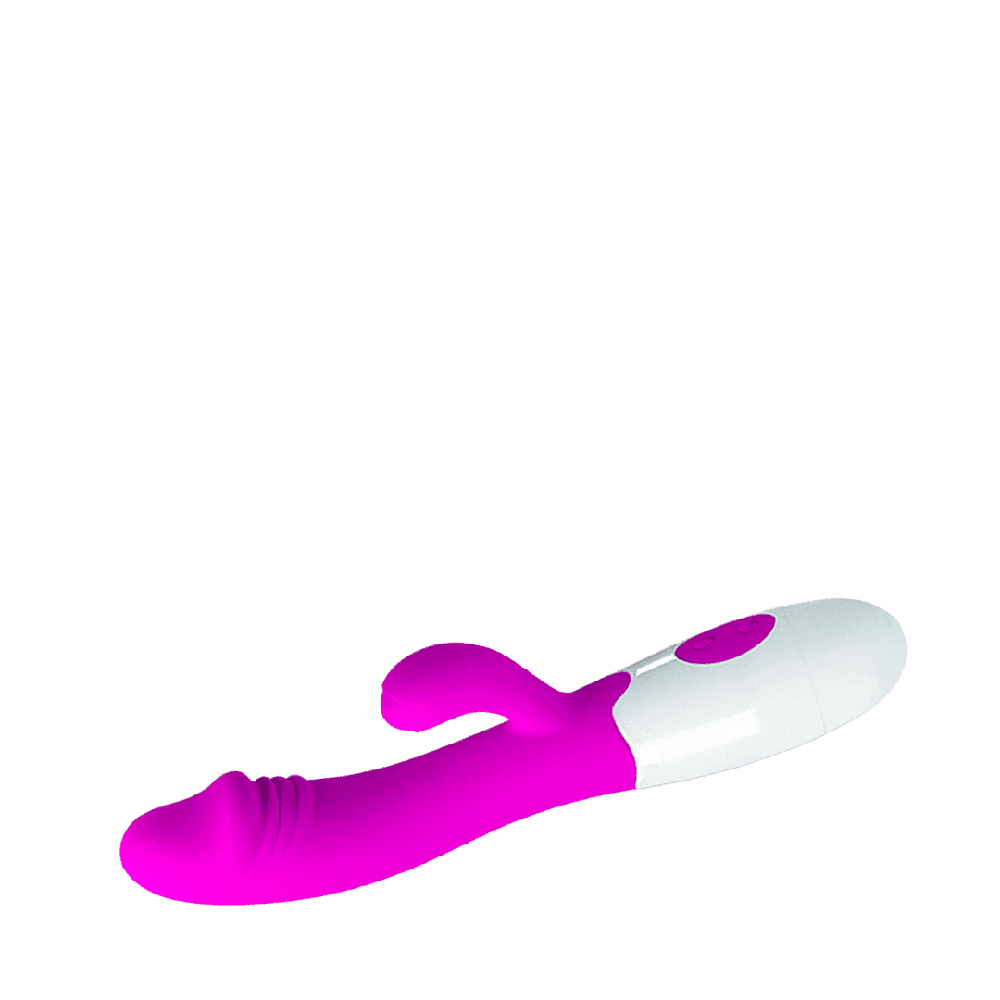 vibrador rabbit snappy dual clitoris punto g pilas