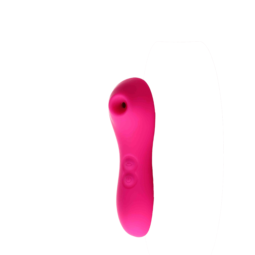 succionador y vibrador para clitoris con modos de succion y vibracion recargable USB