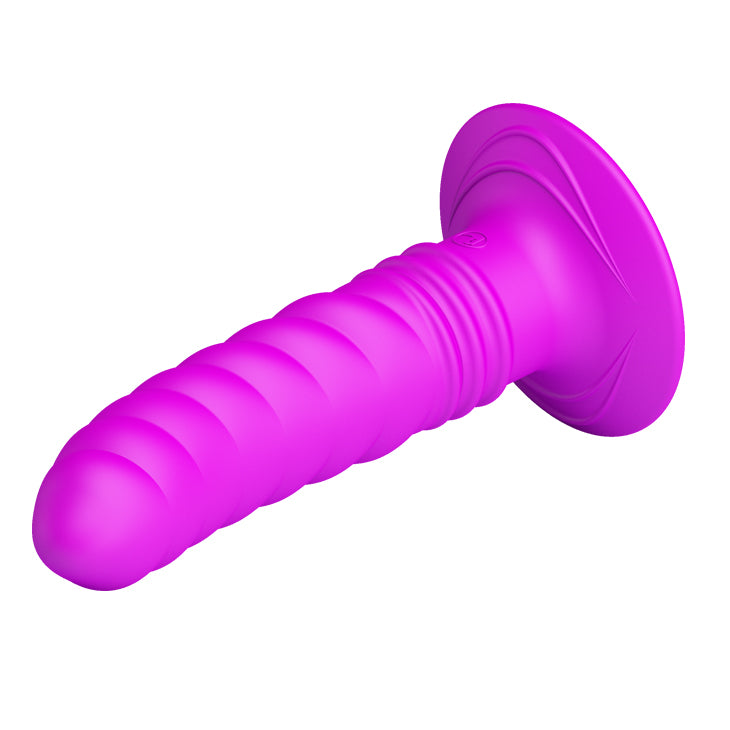 Vibrador compatible con arnés y base de ventosa