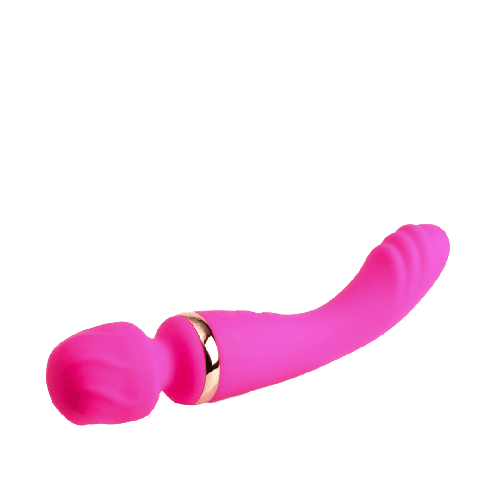 Vibrador tipo rabbit vara magica dual motor recargable usb mujer Mexico