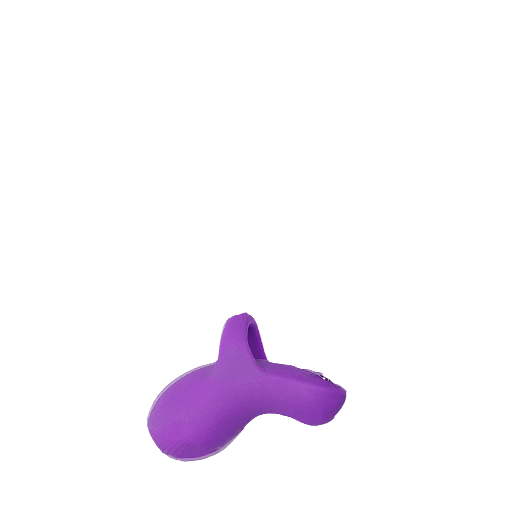 Estimulador de clitoris tipo dedal Always Pleasure con vibracion clara y recarga USB MX