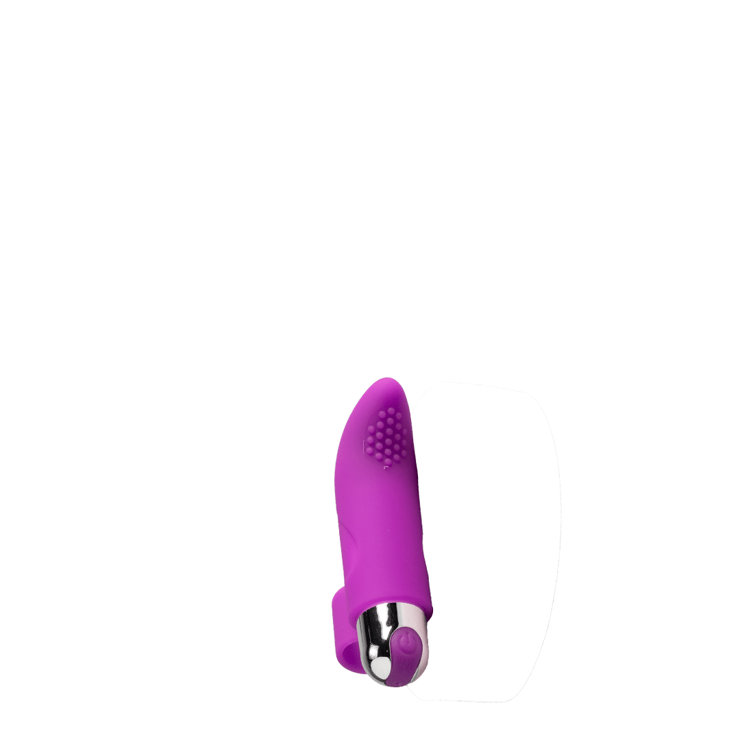 Vibrador multiorgásmico para punto G y clítoris, diseño tipo dedal