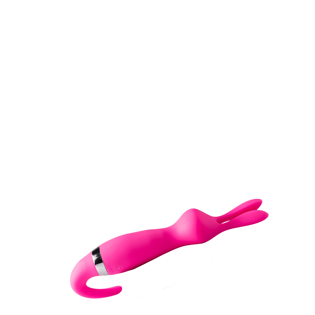 Vibrador Dragón con estimulador de clítoris tipo conejito