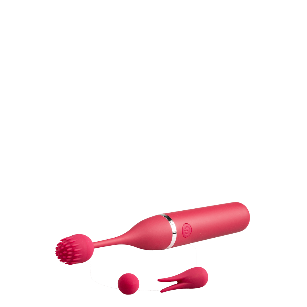 vibrador lapiz g point rosa multiorgasmico