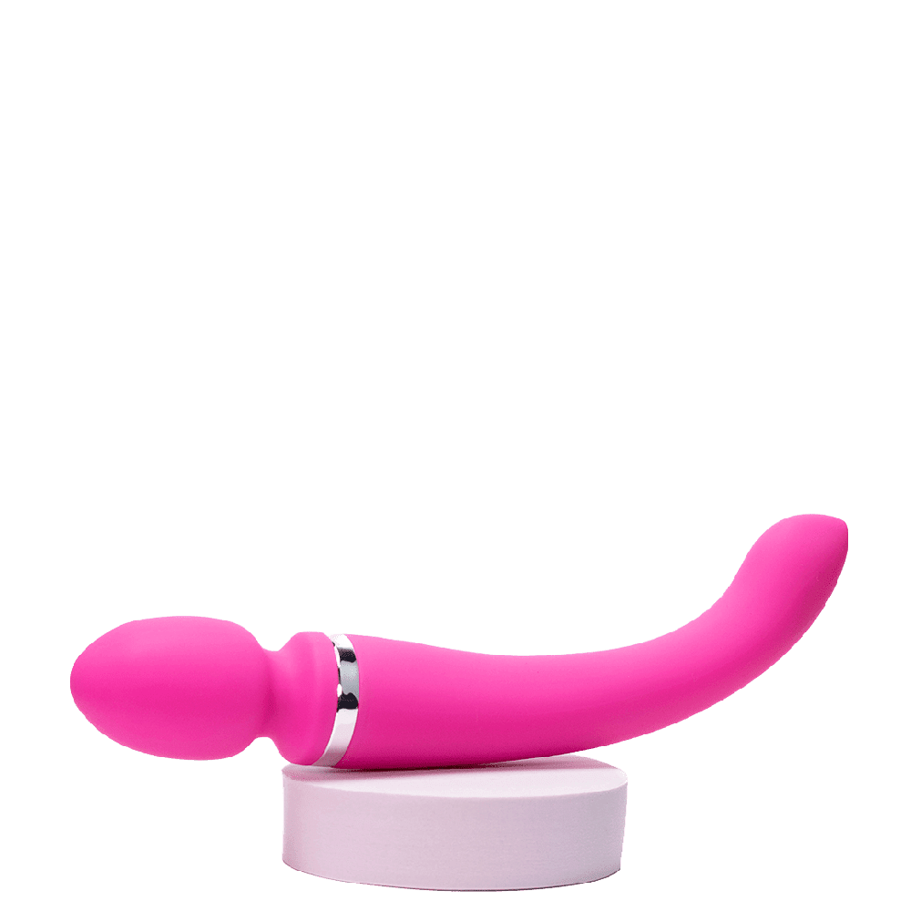 Juguete intimo tipo rabbit Double Dare para clitoris y zona vaginal USB