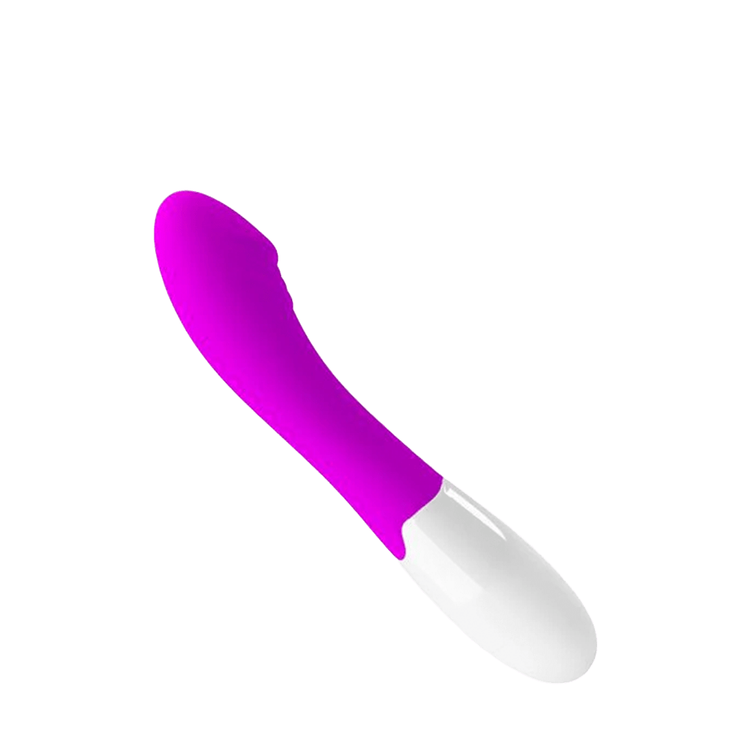 Vibrador curvo tipo pene para punto G