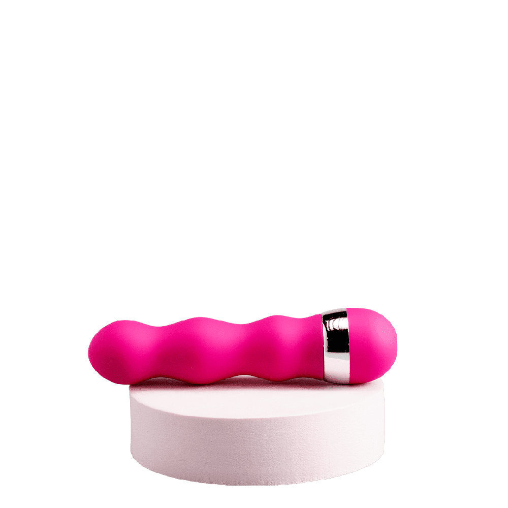 Vibrador con diseño para sensaciones vaginales intensas