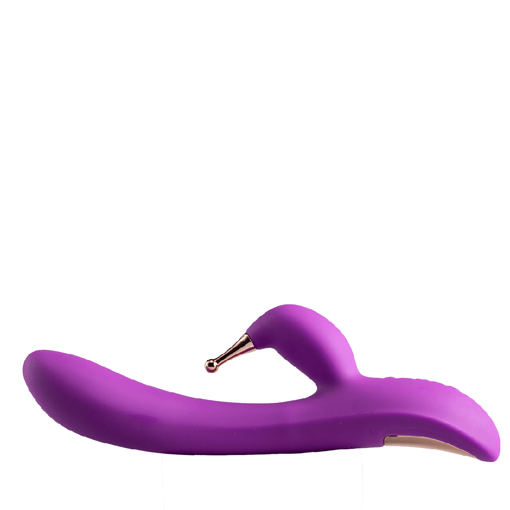 Vibrador Ultra Sufk para clítoris y punto G, recargable, 10 modos de vibración, silicona suave