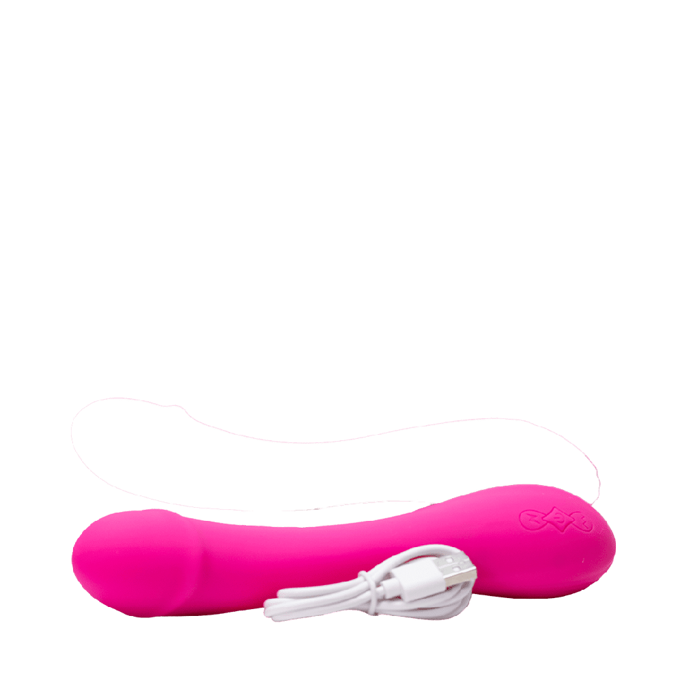 Estimulador vaginal discreto FK con recarga USB y silicona suave